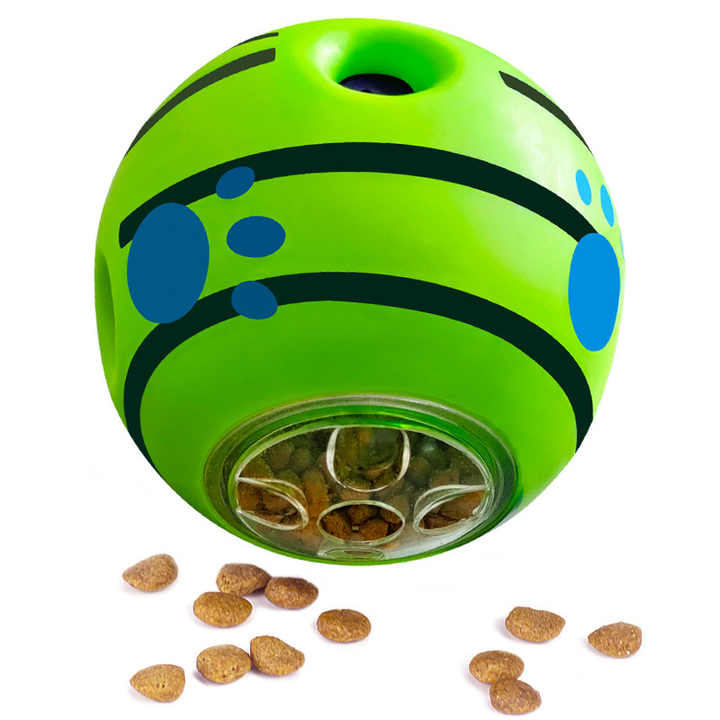 Hundeball mit Leckerli und Sound