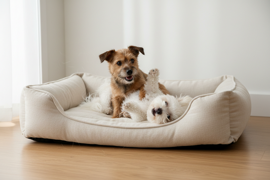Kleines orthopädisches Hundebett (waschbar)