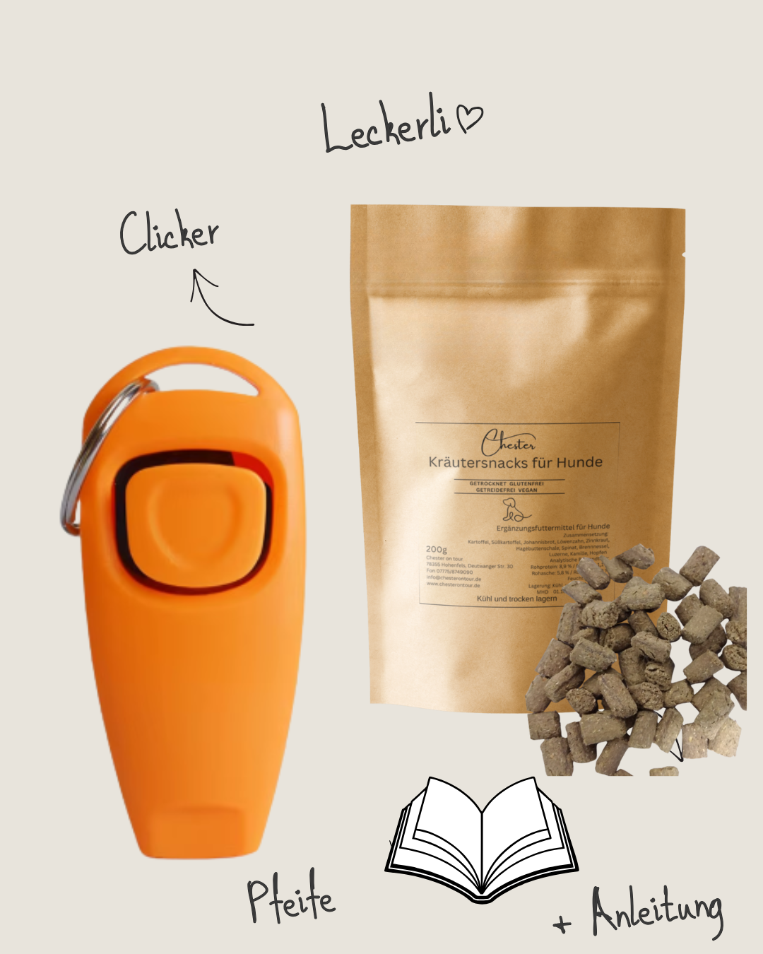 Chester´s Clicker - Clickertraining für Hunde