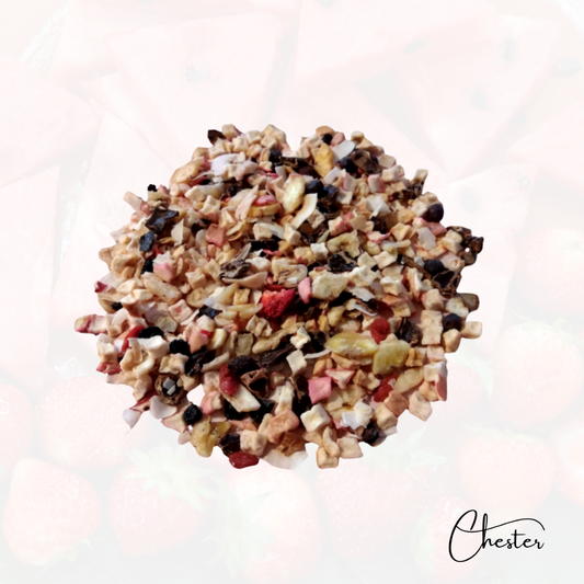 Früchtemix Trockenfutter mit natürlichen Früchten