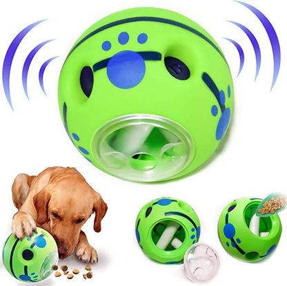 Hundespielzeug Ball mit Geräuschen und Futter