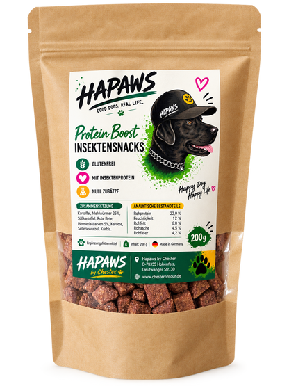 Snacks mit Insekten - natürlicher Crunch für Hunde und Katzen