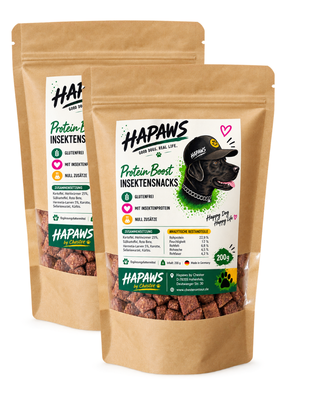 Snacks mit Insekten - natürlicher Crunch für Hunde und Katzen