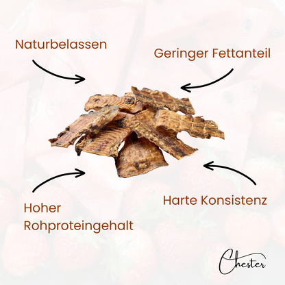 Mittig Rinder Gaumen kleine Pfeile mit naturbelassen, geringem Fettanteil, harte Konsistenz
