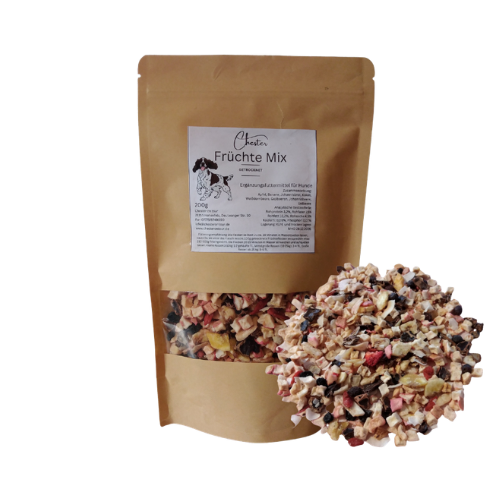 BARF Trockenfutter Früchtemix - das natürliche Futtter