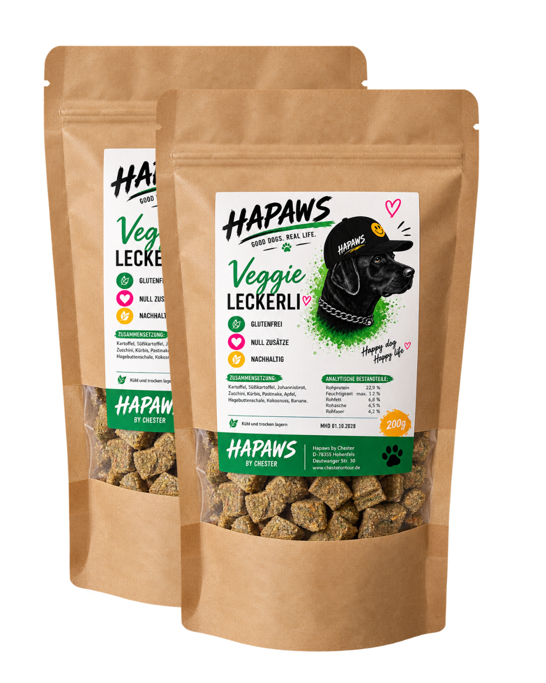 Veggie Snacks  - natürliche Leckerli für Hunde
