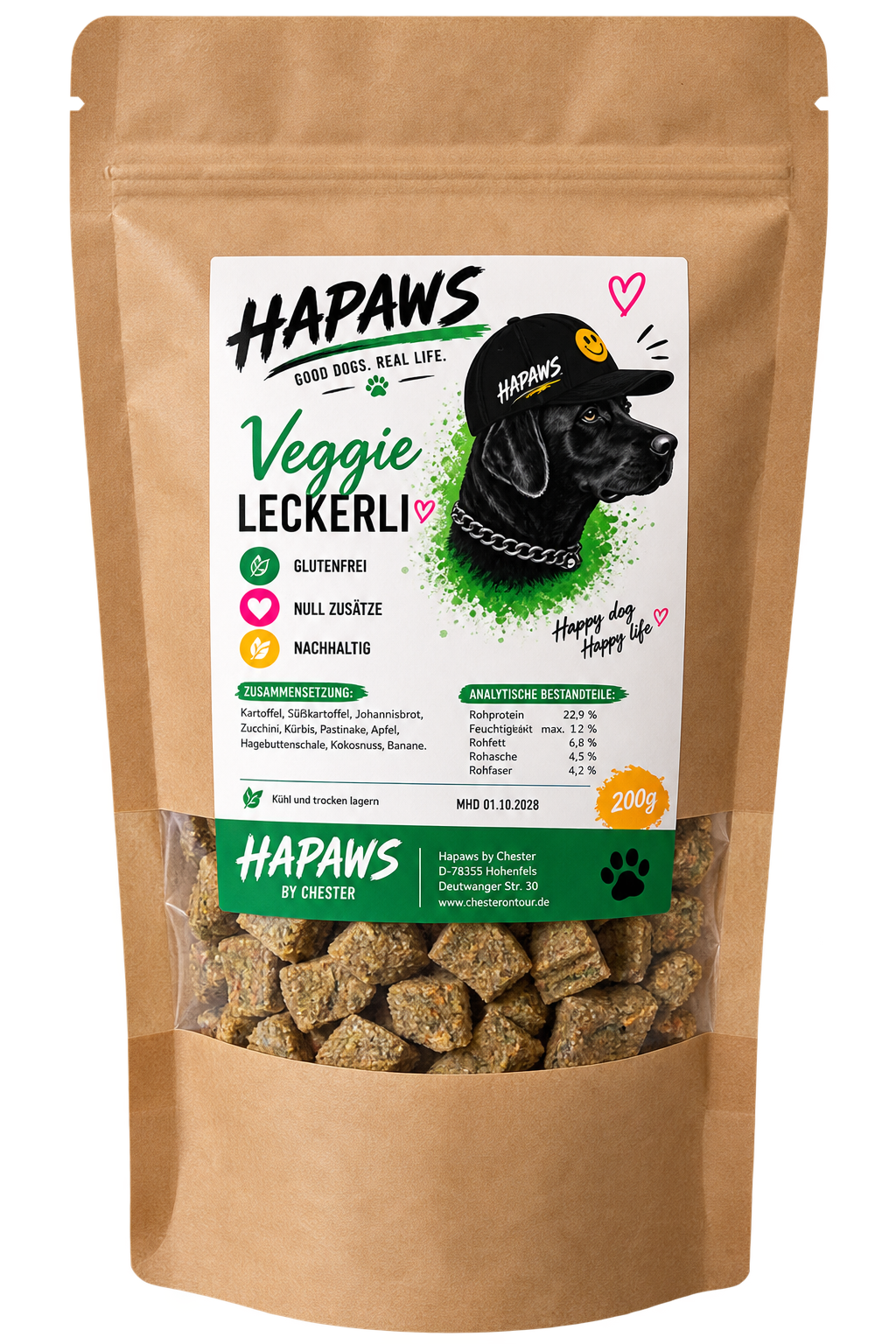 Veggie Snacks  - natürliche Leckerli für Hunde