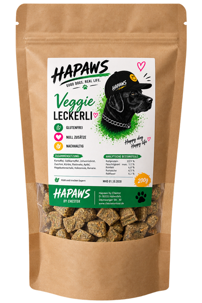 Veggie Snacks  - natürliche Leckerli für Hunde