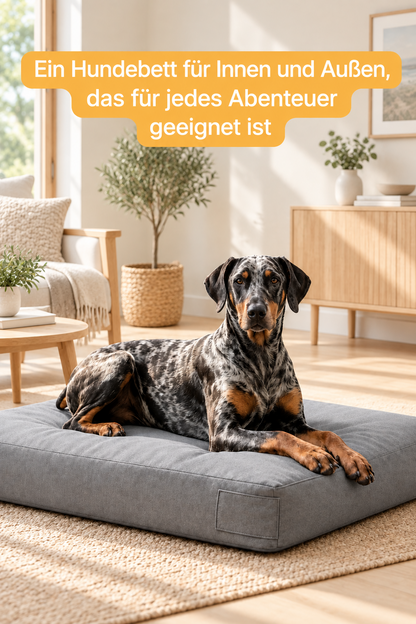 Orthopädisches Hundebett Grün XXL mit Dogge